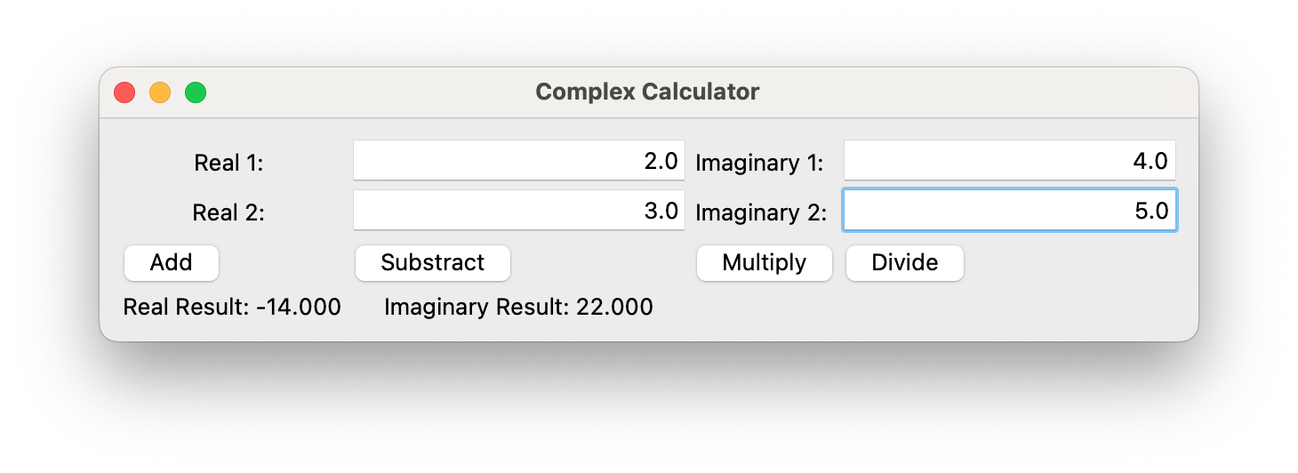 Calculator GUI